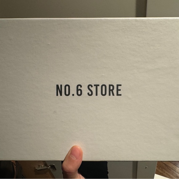 No.6 Store Suede Crossover heeled Sandals Navy US W9 - Picture 6 of 6